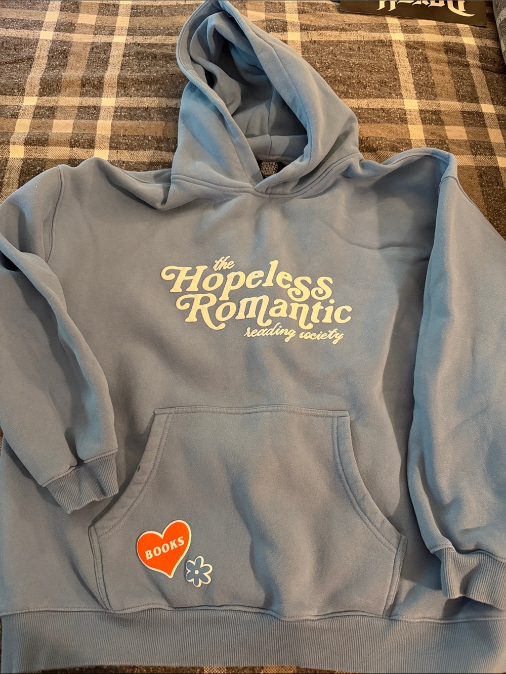 Book Babe Designs Hopeless Romantic Hoodie